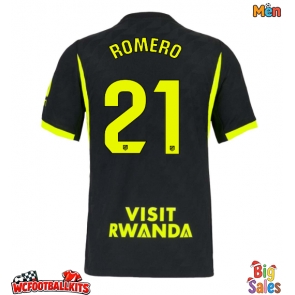 Atletico Madrid Cristian Romero #21 Replica Away Stadium Shirt 2026-27 Short Sleeve